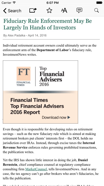 Financial Advisor IQ