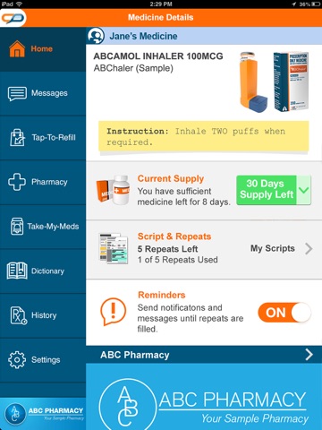 MedAdvisor for iPad screenshot 3