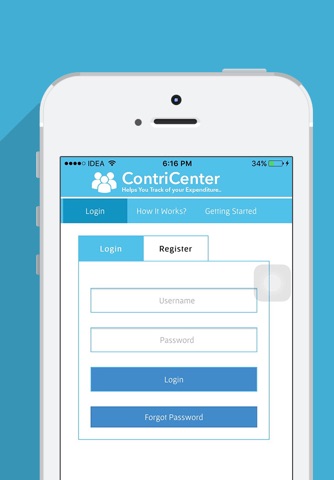 ContriCenter - Helps You Keep Track of Your Expenditure screenshot 2