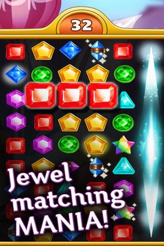 Diamond Crush Mania - 3 puzzle match splash smash game screenshot 4