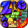 Words Zigzag : City Around The World Crossword Puzzles with Friends Free