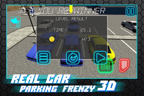 Real Cars Parking Mania screenshot 4