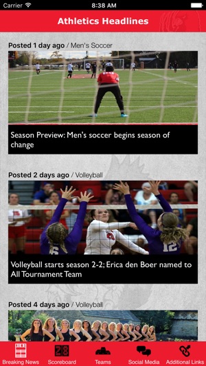 Concordia Cardinals Athletics(圖2)-速報App