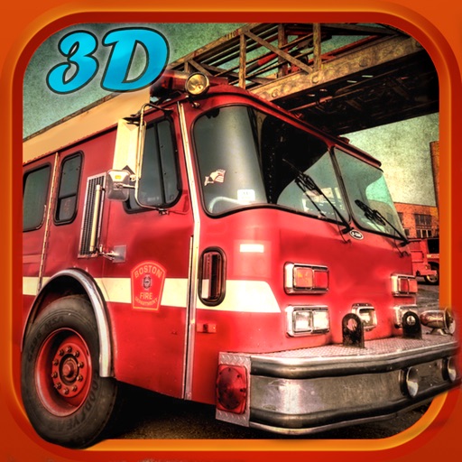 FireFighter fighting 3d simulator Truck Driver iOS App