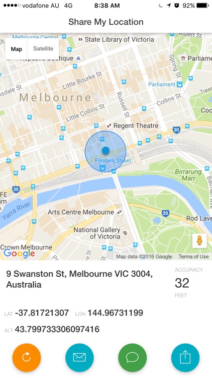 Find & Share My Location