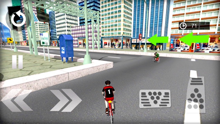 3D Cycle Simulator : New City Bicycle Racing Game