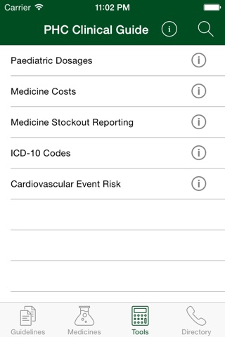 EML Clinical Guide screenshot 3