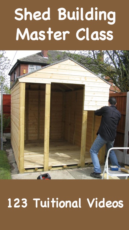 Shed Building Master Class