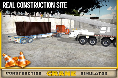 Construction Crane Simulator screenshot 2