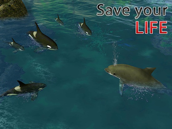 ドルフィンシミュレータ3D - 水中の魚のシミュレーションゲームのおすすめ画像4