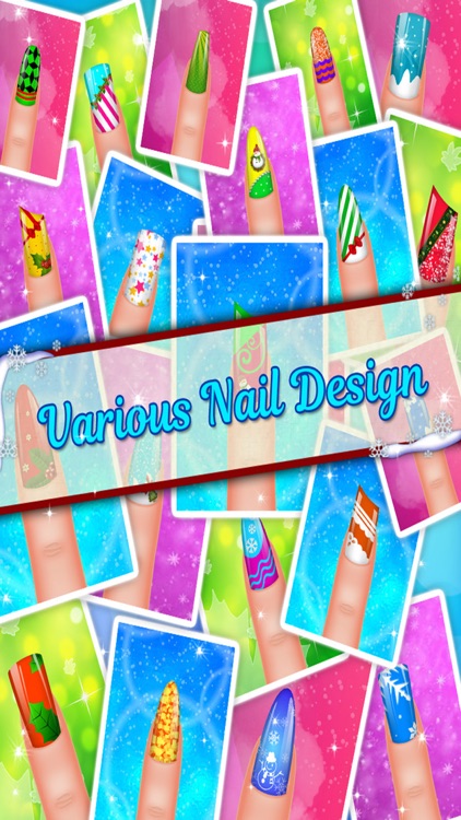 Christmas Nail Salon - Girls game for Xmas screenshot-4