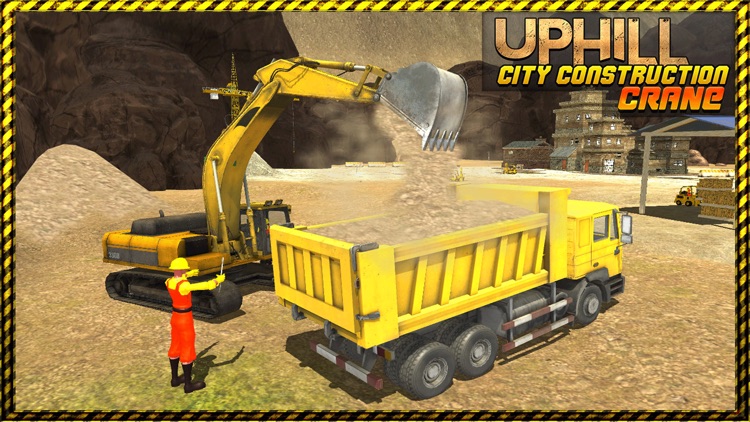 Hill Climb Construction Crane 3D Dumper & Forklift