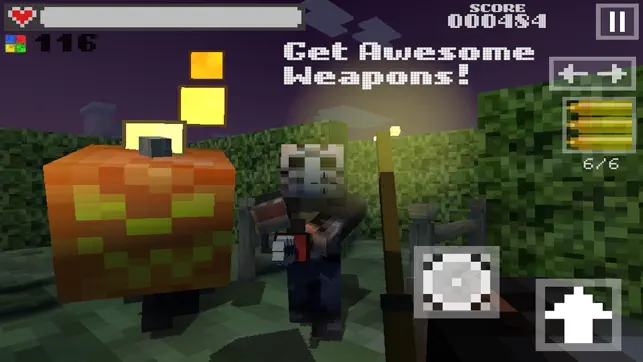 Block Gun 3D: Haunted Hollow, game for IOS