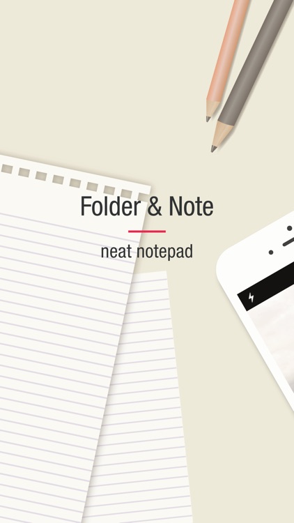 Folder & Note : neat notepad