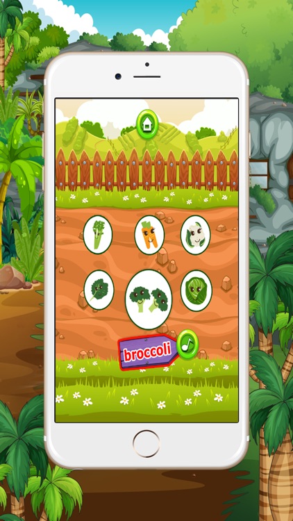 Learn English beginners : vegetables : learning games for kids - free!! screenshot-3