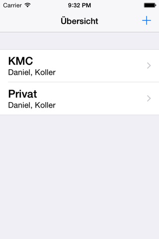 KMC Visitenkarte Pro screenshot 3