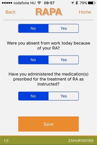 RAPA – RA Patient Application screenshot 3