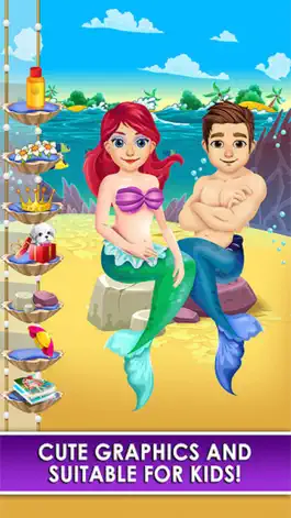 Game screenshot Mermaid Newborn Babies Care - Mommy's Octuplets Baby Salon Doctor Game hack