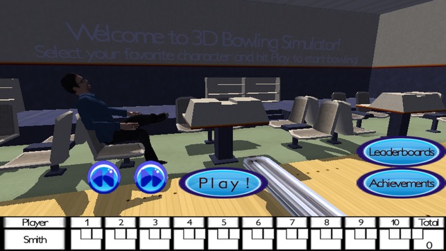 3D Bowling Simulator FREE(圖1)-速報App