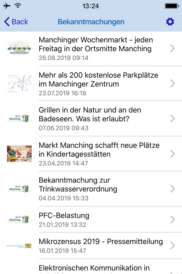 Markt Manching INFO screenshot 3