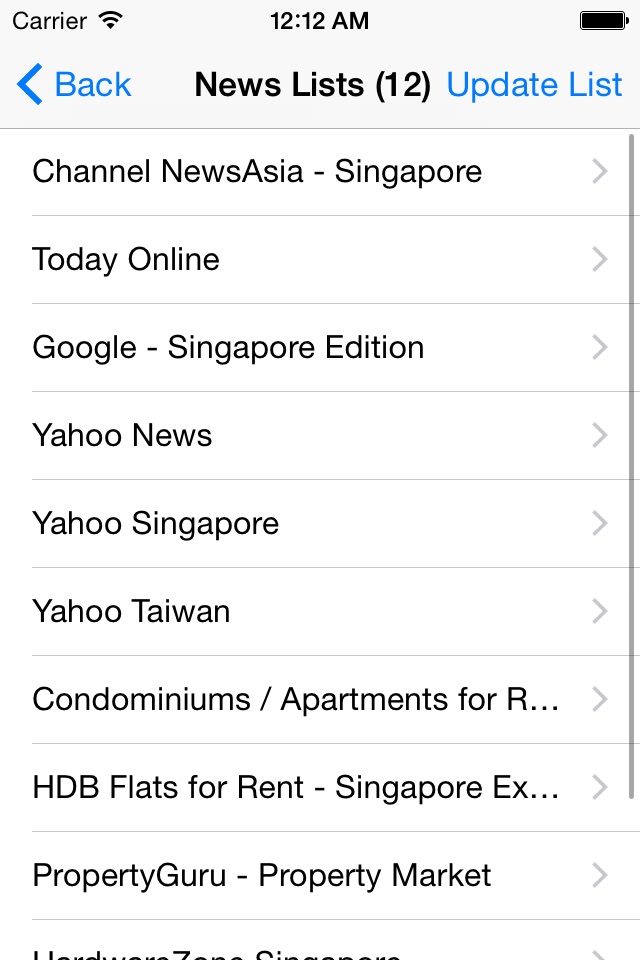 News Reader SG screenshot 4