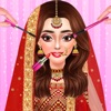 Indian Bridal Dress Up- Makeup