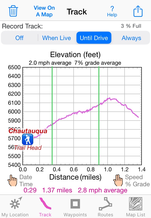 iHikeGPS : Classic Topo Maps screenshot 2