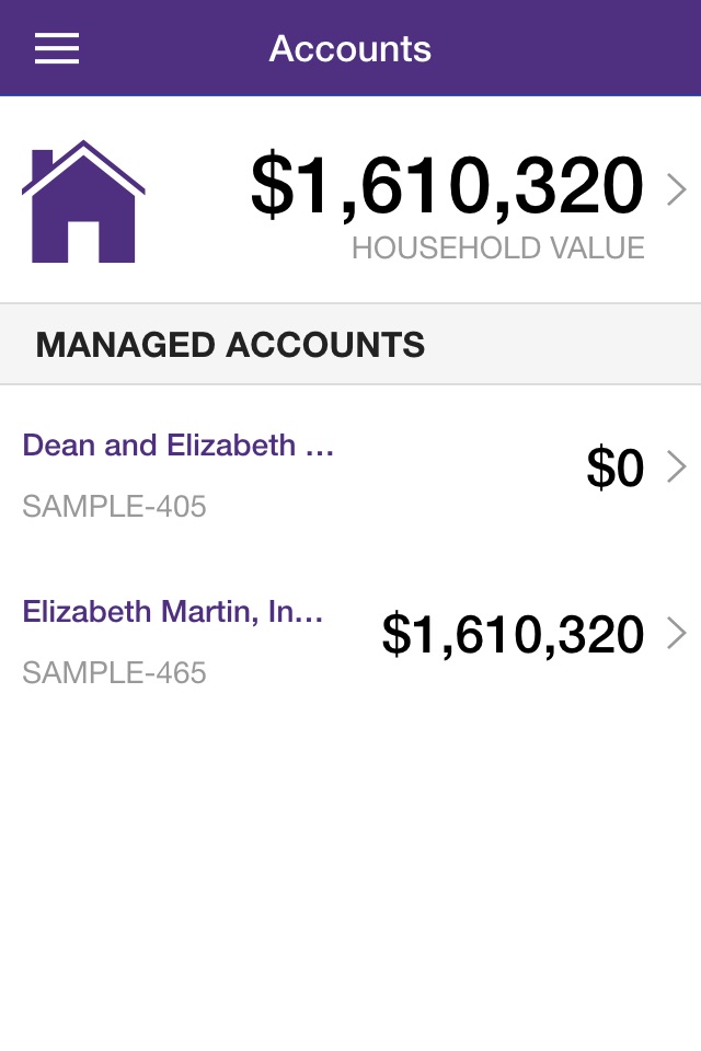 Echo Wealth Management Mobile screenshot 2