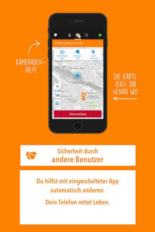 Uepaa – Alleinarbeiterschutz screenshot 3