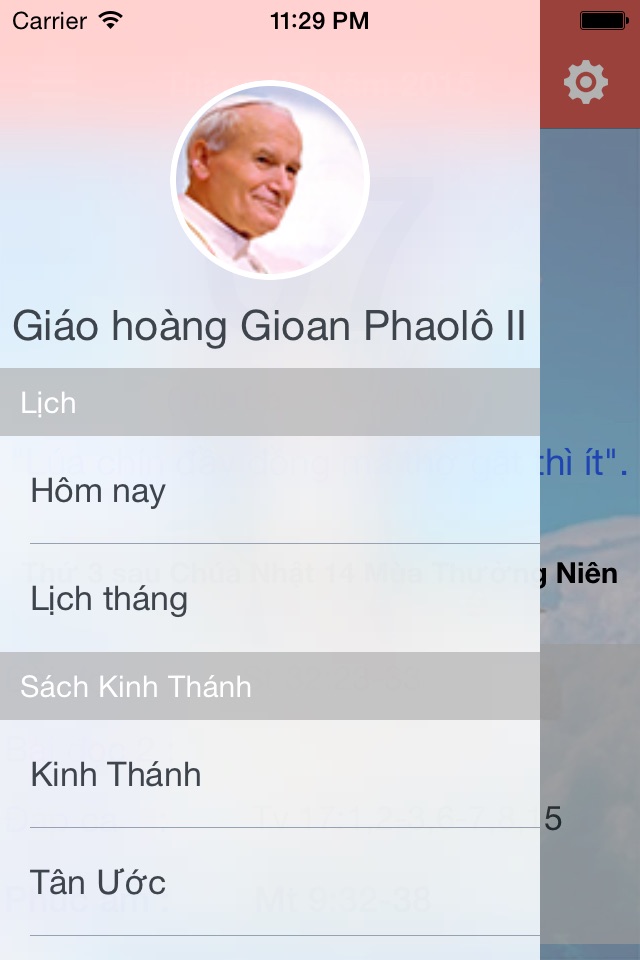 Lịch phụng vụ - Lịch giáo dân screenshot 2