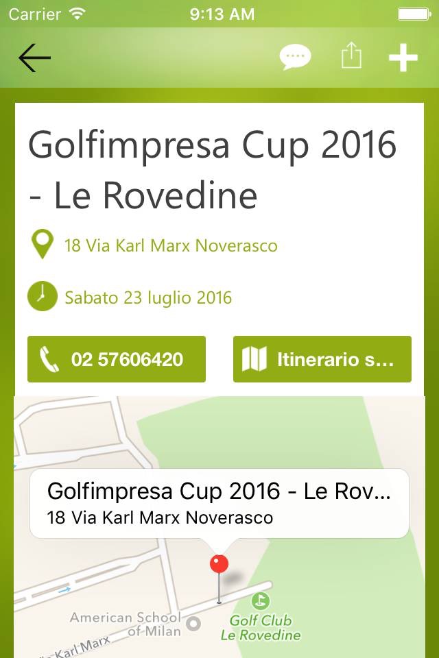 Golfimpresa screenshot 2