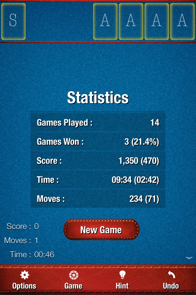 Solitaire 2G Pro screenshot 4