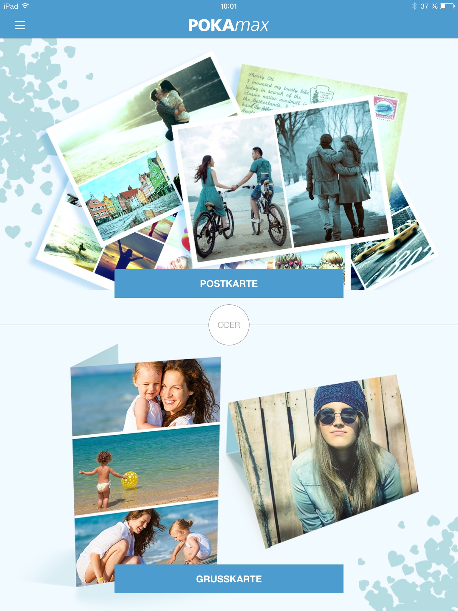 POKAmax – send real postcards screenshot 2