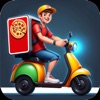 Pizza Delivery Boy Scooter