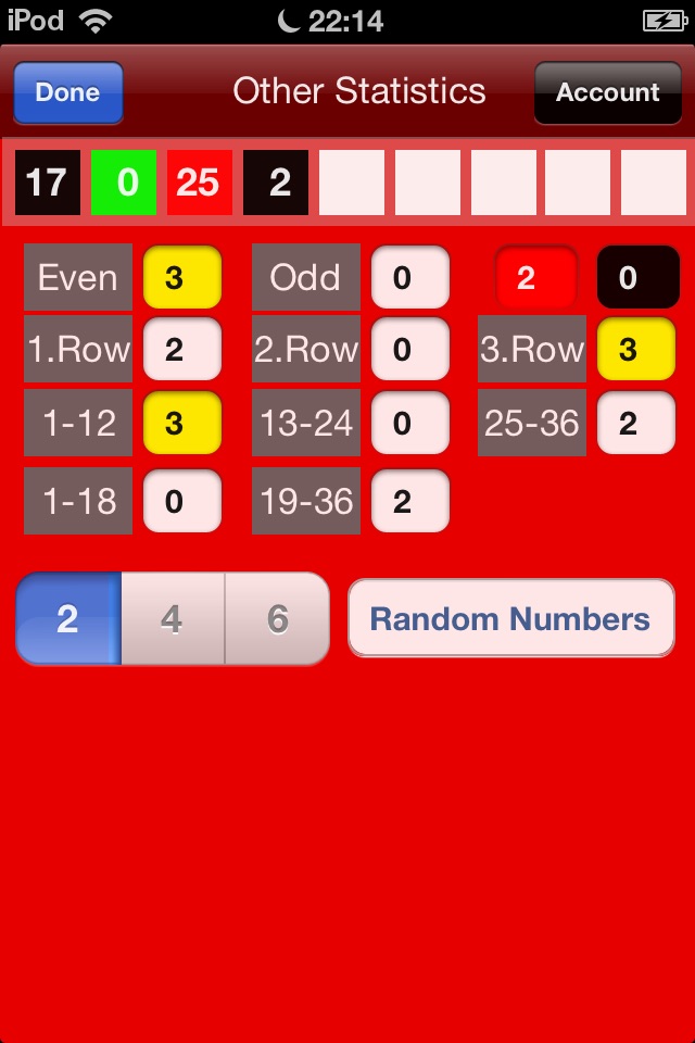 Roulette Statistics & Tracker screenshot 2