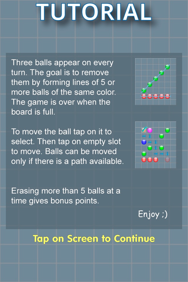 Color Lines - Match Balls screenshot 3