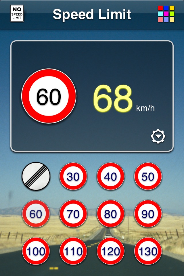 Speed Limit App screenshot 2