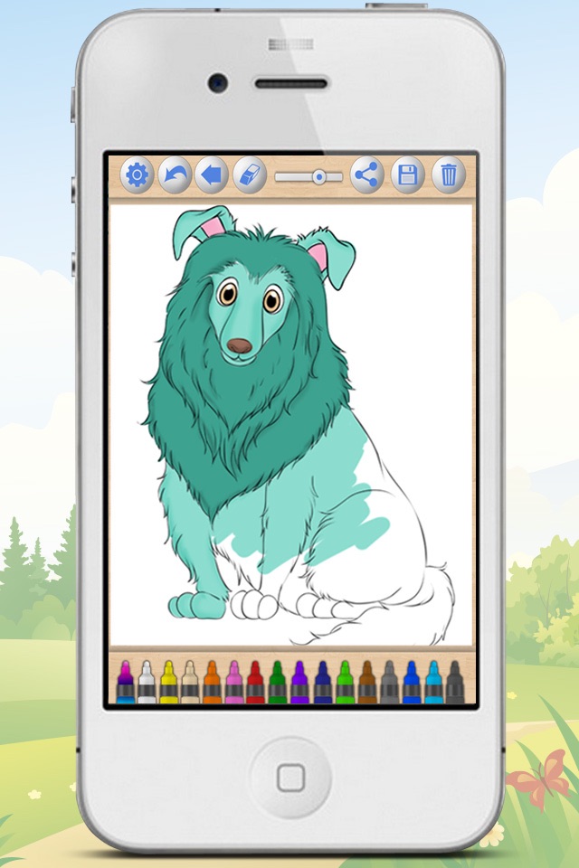 Dogs Coloring Book Collection screenshot 2