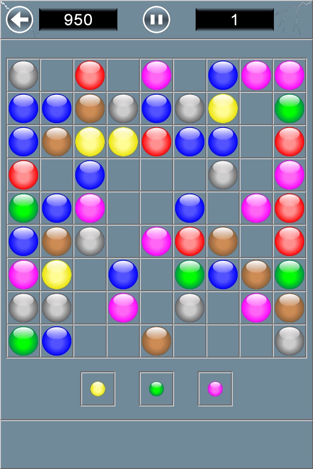 Color Lines - Match Balls screenshot 4