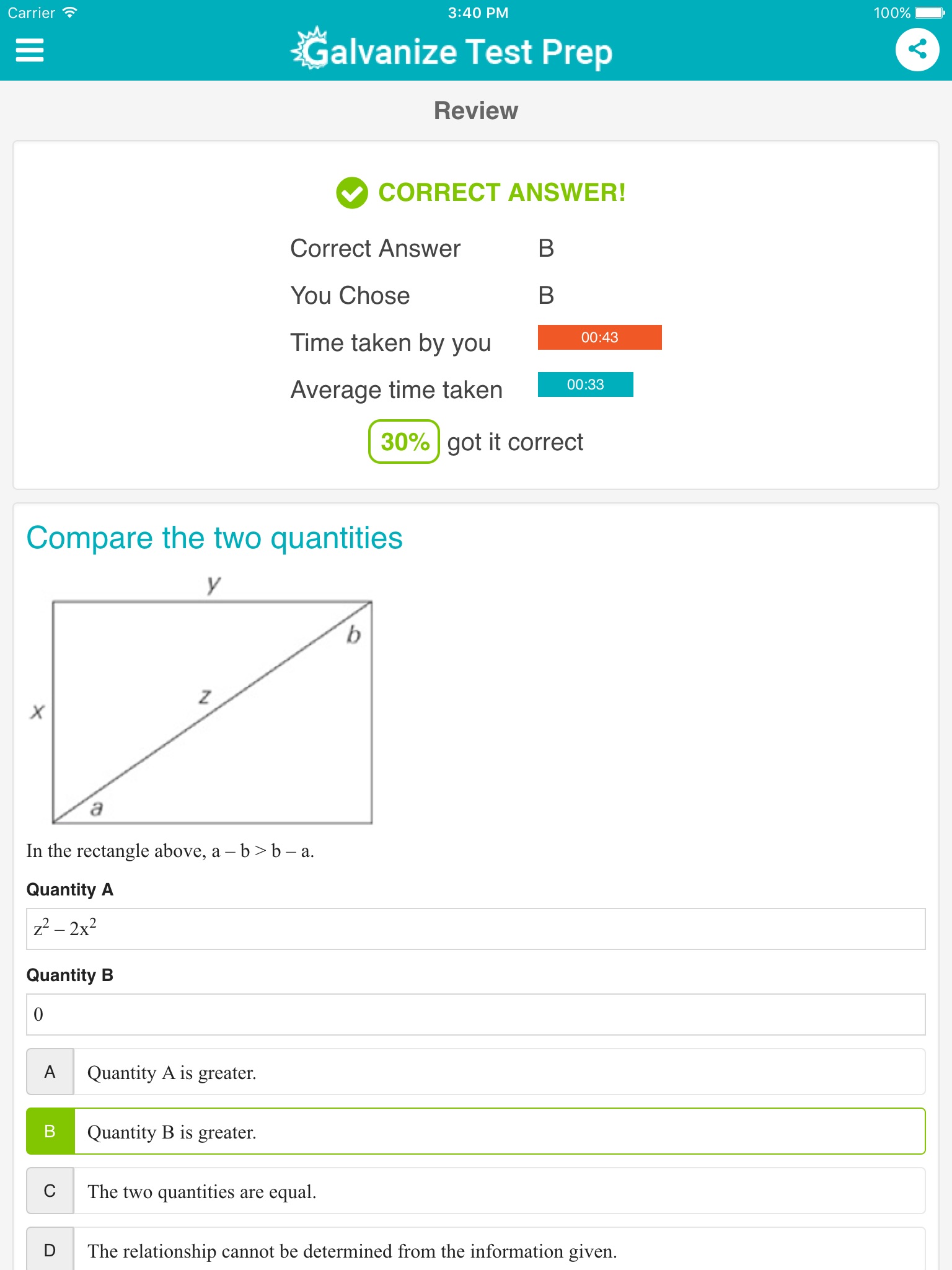 GRE® Test Prep by Galvanize screenshot 4