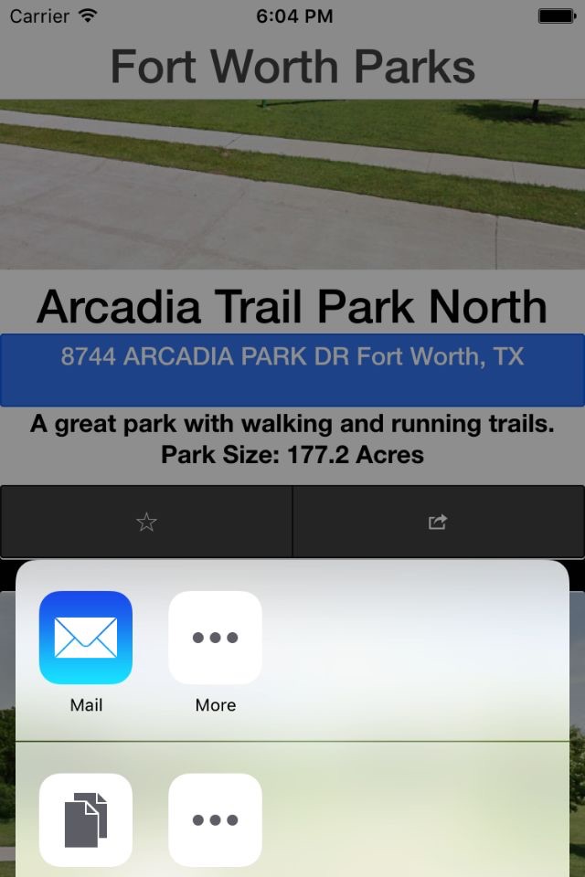 Fort Worth Parks screenshot 2