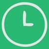 Green FlatClock