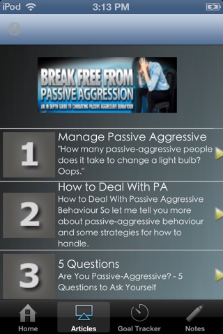 Break Free From Passive Aggression. screenshot 3