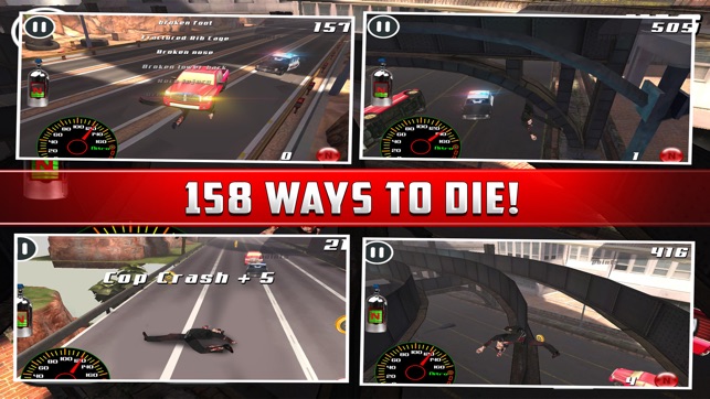 Reckless Cops Rival Bandits 3D Xtreme 911 Police Car Smash R(圖2)-速報App