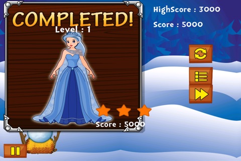 Ice Princess Story - Snow Ball Drop Strategy Game Paid screenshot 4