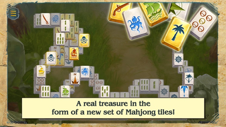 Mahjong Gold 2 Pirates Island Solitaire Free screenshot-3