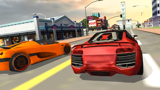 Burning Wheels Car Racer 3D(圖1)-速報App