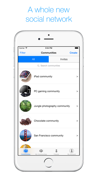 How to cancel & delete Communities - Because the community matters from iphone & ipad 1