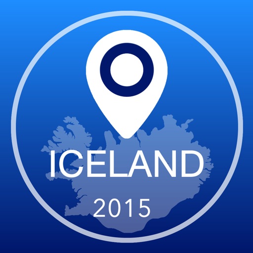 Iceland Offline Map + City Guide Navigator, Attractions and Transports icon