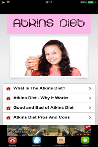 Easy Atkins Diet Free screenshot 2